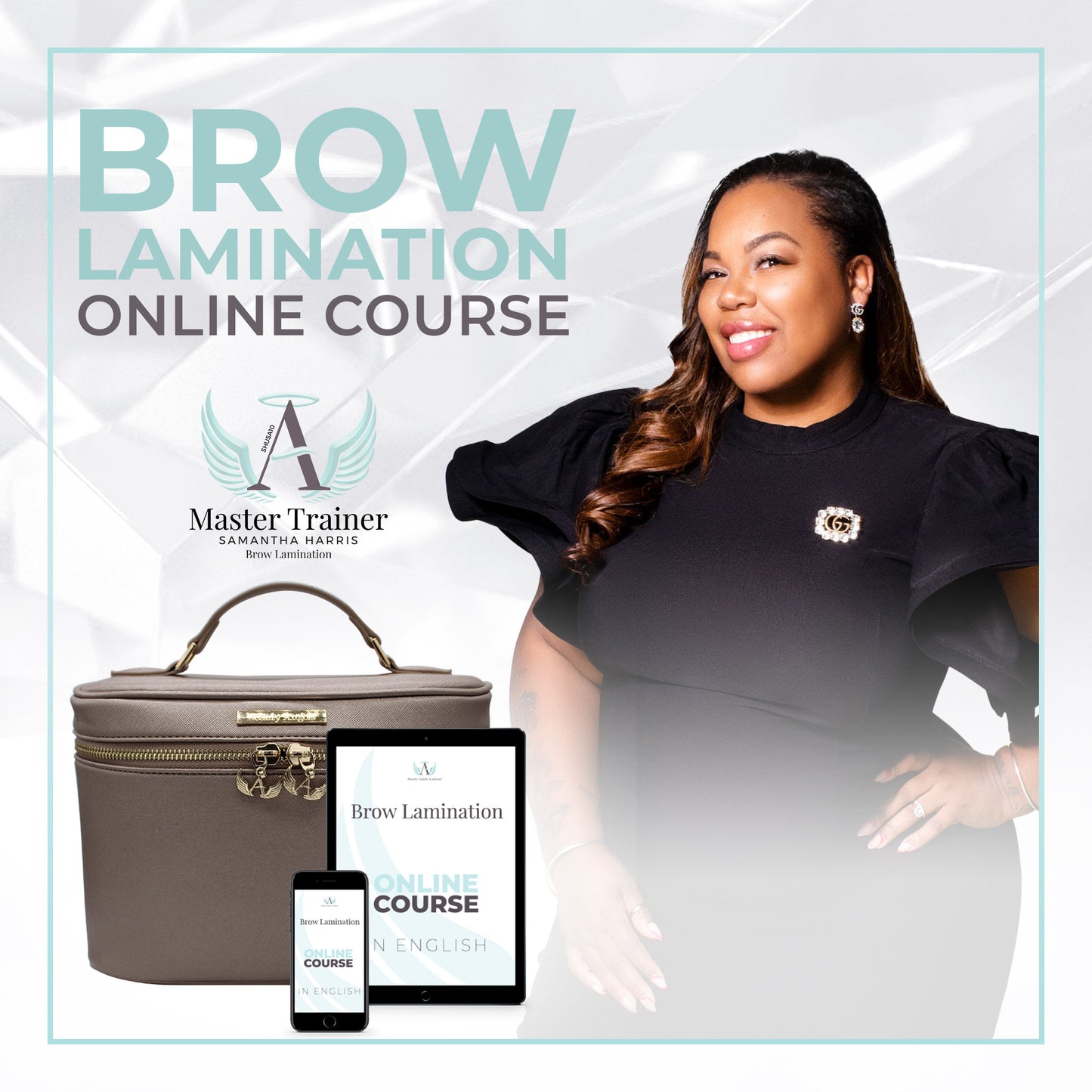Brow Lamination Online Course | Glitter Me Training
