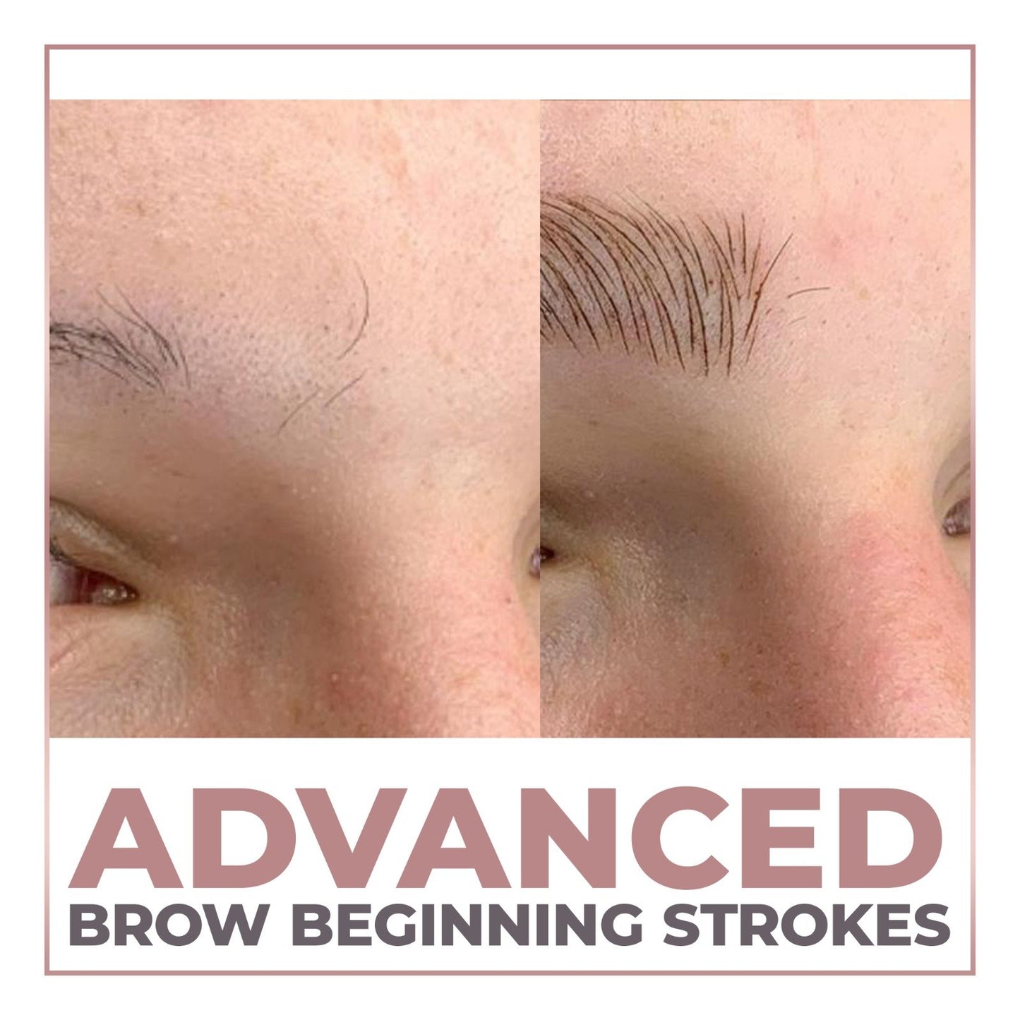 Advanced Brow Beginning Strokes & Brow Patterns