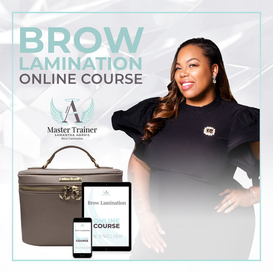 Brow Lamination Online Course | Glitter Me Training