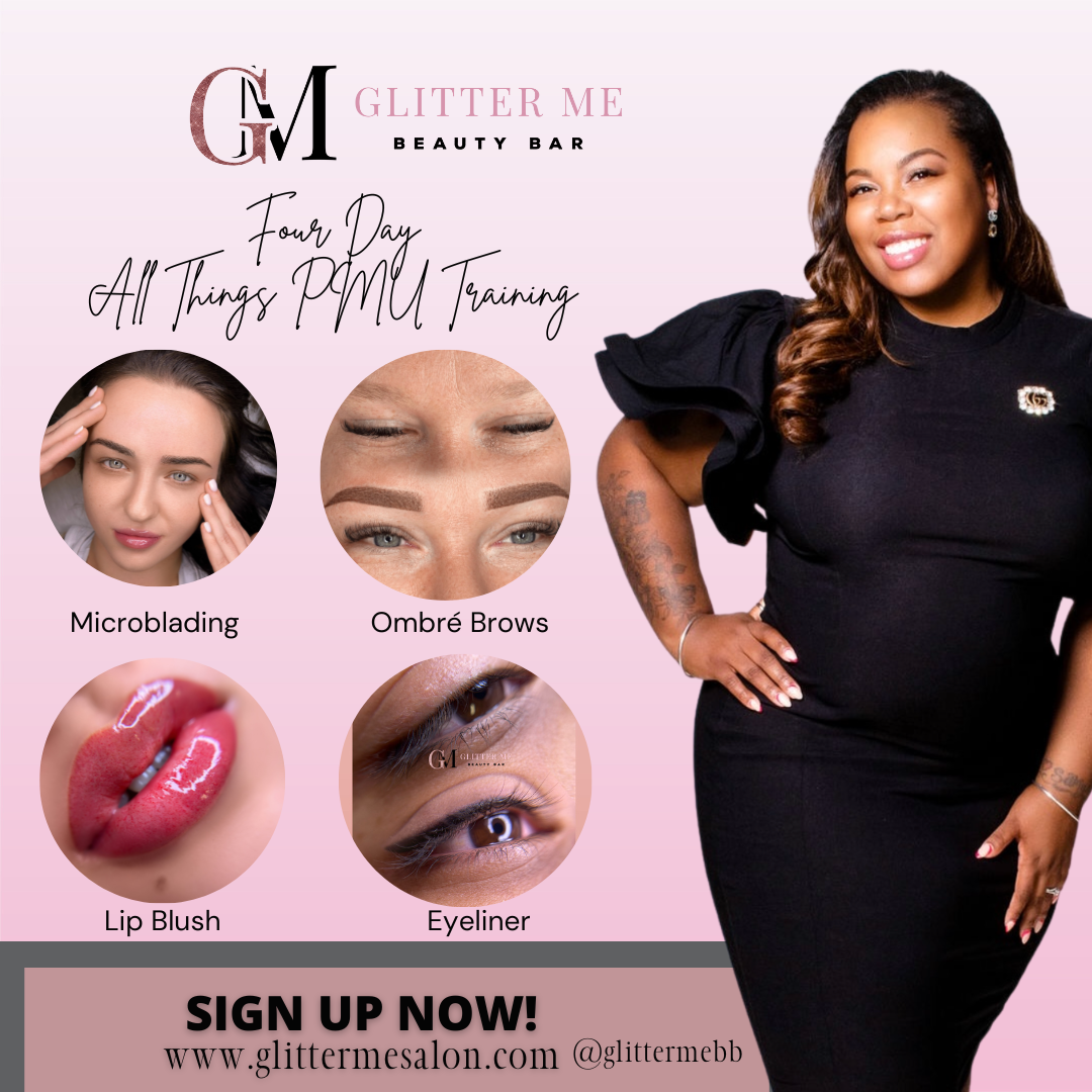 Five Day All Things PMU Training Machine Kit Oct 18th-22nd, 2023 | Columbus, OH | Glitter Me Training