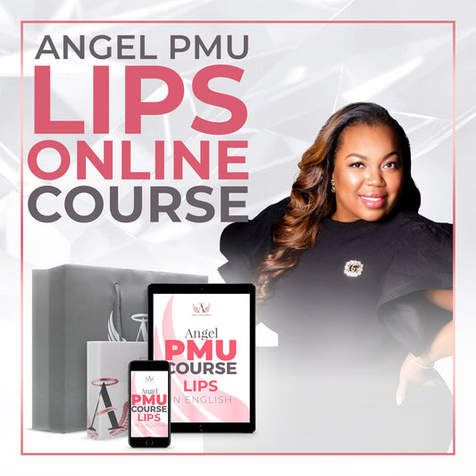 Angel PMU Lips Online Course - Book Today| Glitter Me Training