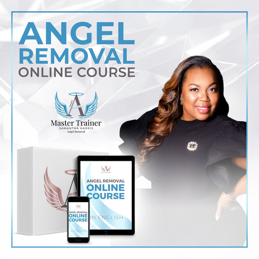 Angel Removal Online Course (Self Guided Course with No Certificate) | Glitter Me Training